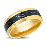 PAVO | Yellow Tungsten Ring
