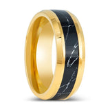 PAVO | Yellow Tungsten Ring