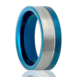 POLAR | Blue Tungsten Ring