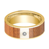Men's 14k Yellow Gold Polished Wedding Band 