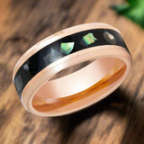RESINOVA | Rose Gold Tungsten Ring