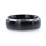 SALEEN | Black Titanium Ring