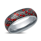 SCARLETLINK | Silver Tungsten Ring