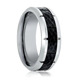 THYROS | Silver Tungsten Ring