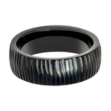 Men's Black Tungsten Wedding Bands