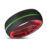 WAYDE | Black & Red Wood