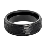 AEROBITS | Hammered Tungsten Ring