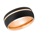 ARGENT | Tungsten Ring Rose Gold