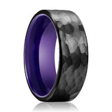 ALLIUM | Tungsten Ring Purple Inside