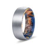 ACE | Tungsten Ring Blue and Yellow