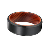 MITRE | Tungsten Ring Iron Wood
