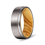 OGEE | Tungsten Ring Olive Wood