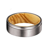 OGEE | Tungsten Ring Olive Wood