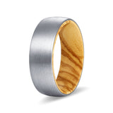ARBOR | Tungsten Ring Olive Wood