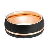 ARGENT | Tungsten Ring Rose Gold