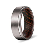 VIRTUOUS | Tungsten Ring Wenge Wood