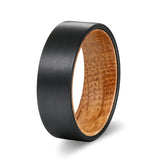 CAMBUS | Tungsten Ring Whisky Barrel Wood