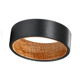 CAMBUS | Tungsten Ring Whisky Barrel Wood